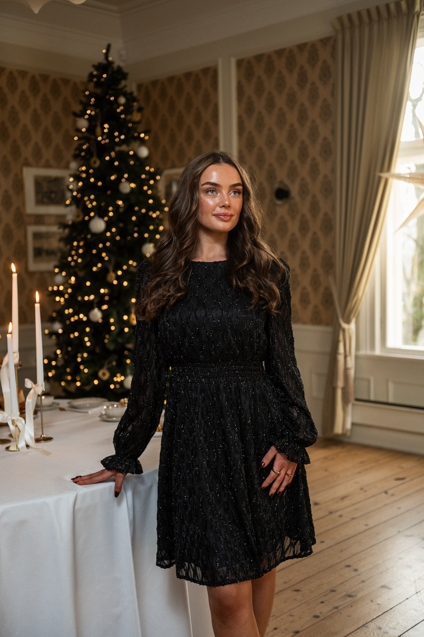 AWNOLITA Dress - Black